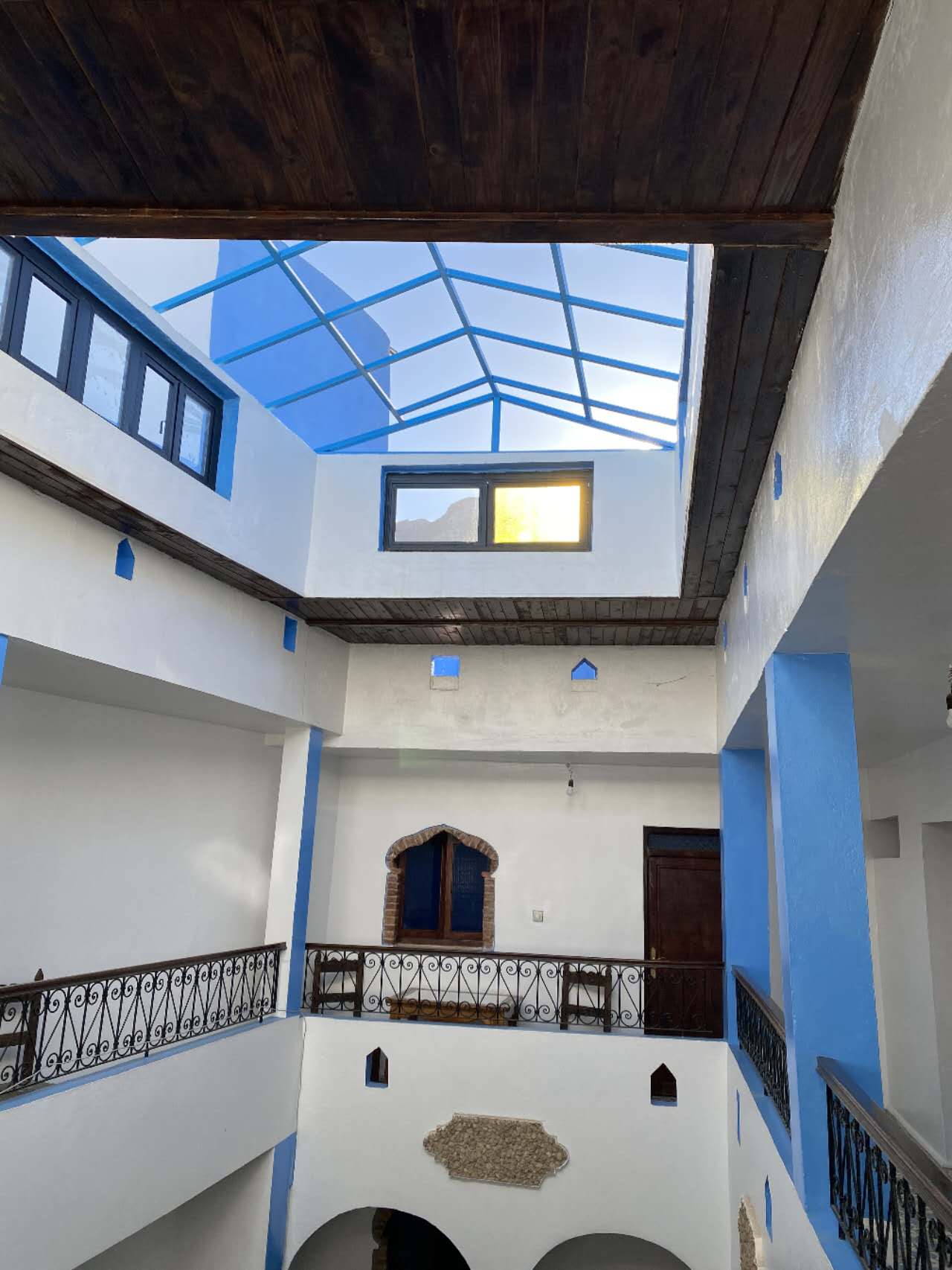 a riad at Chefchaouen