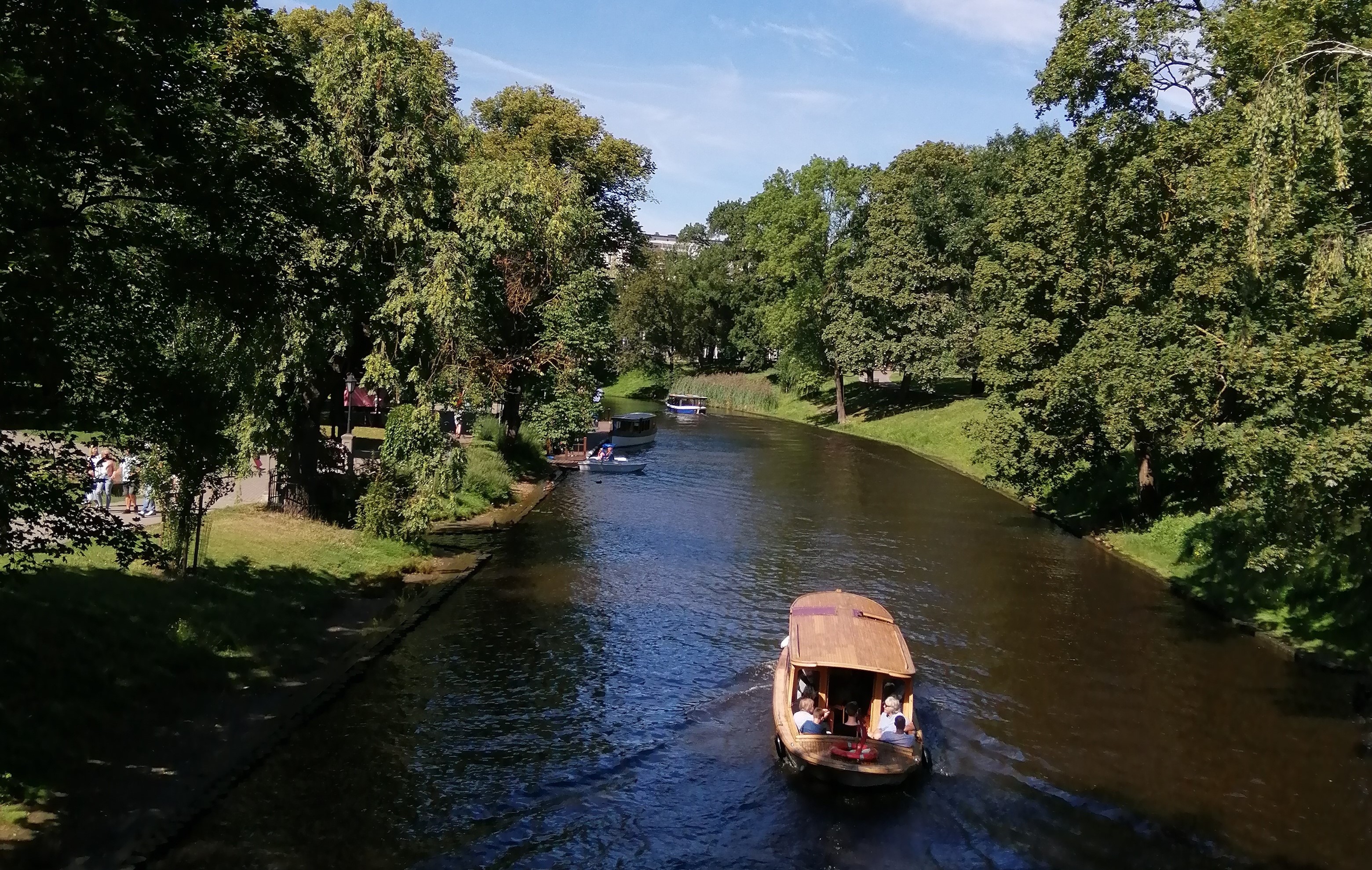 Riga canal boat trip