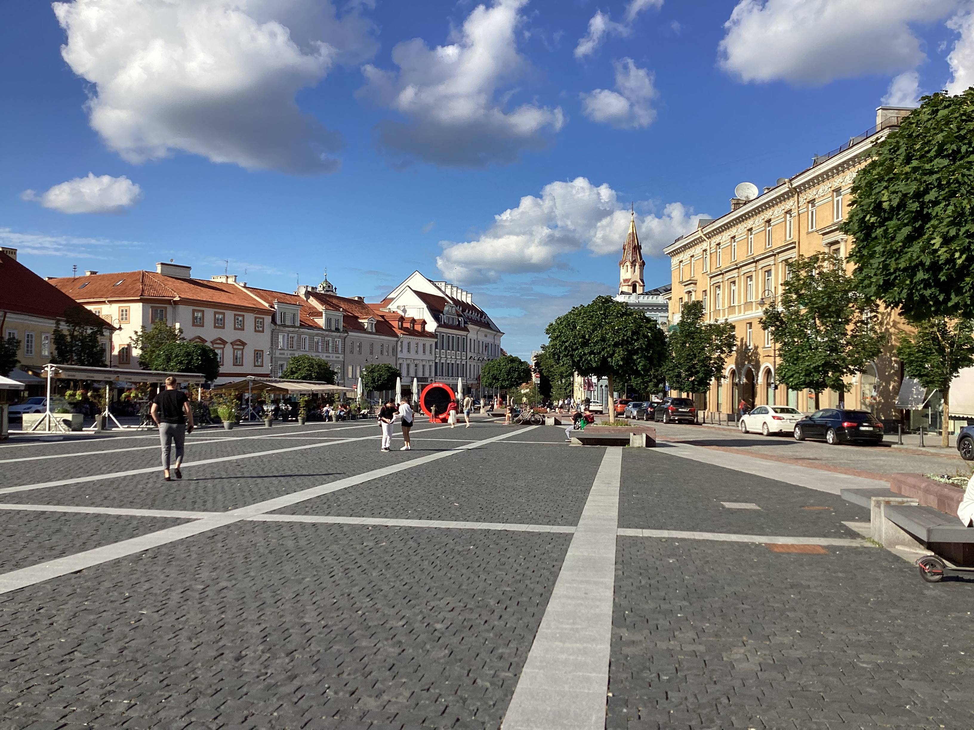 Vilnius Town Hall square