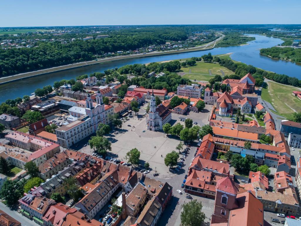 Kaunas Old Town Square