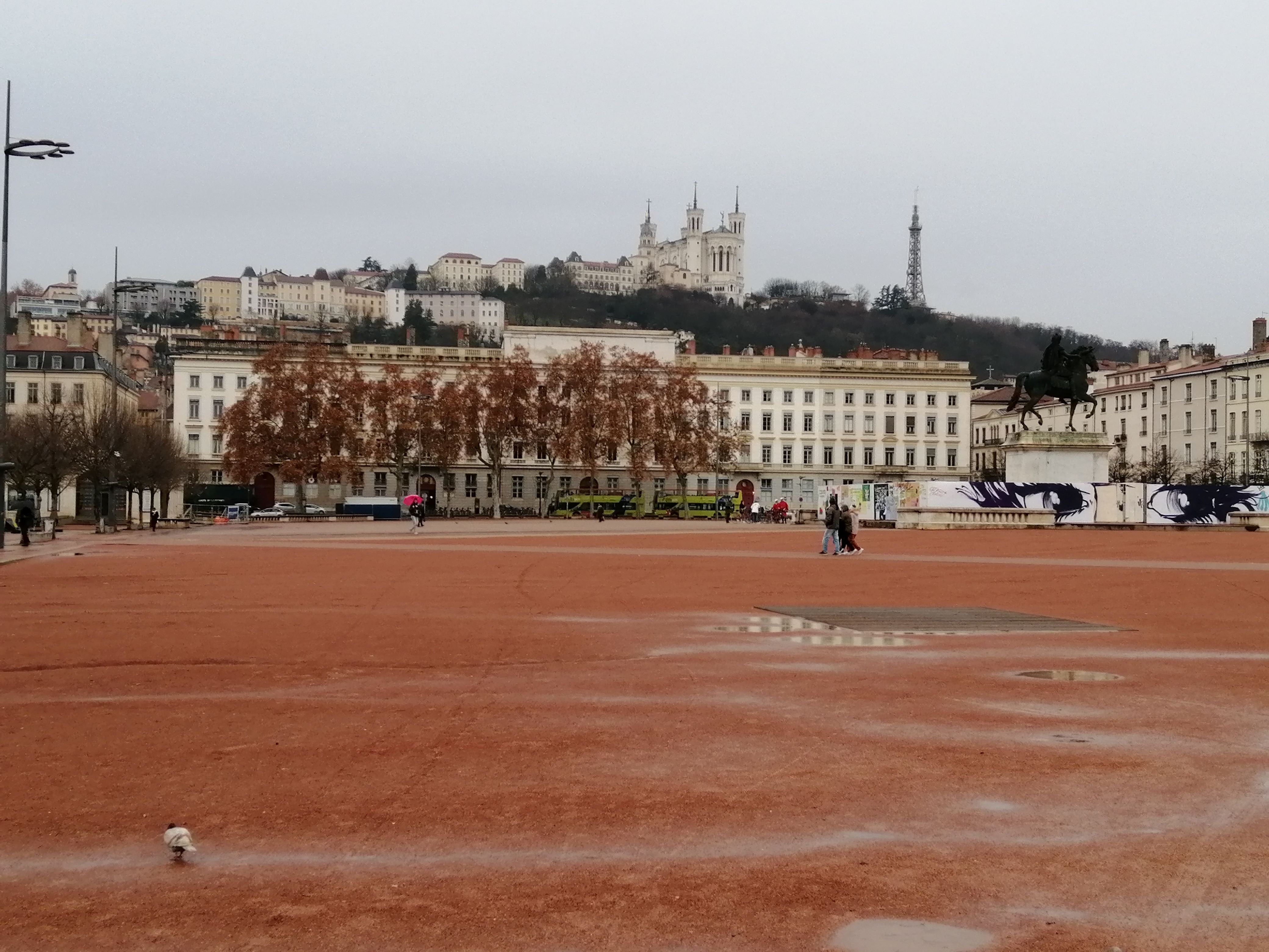 a Corner of Bellecour Square