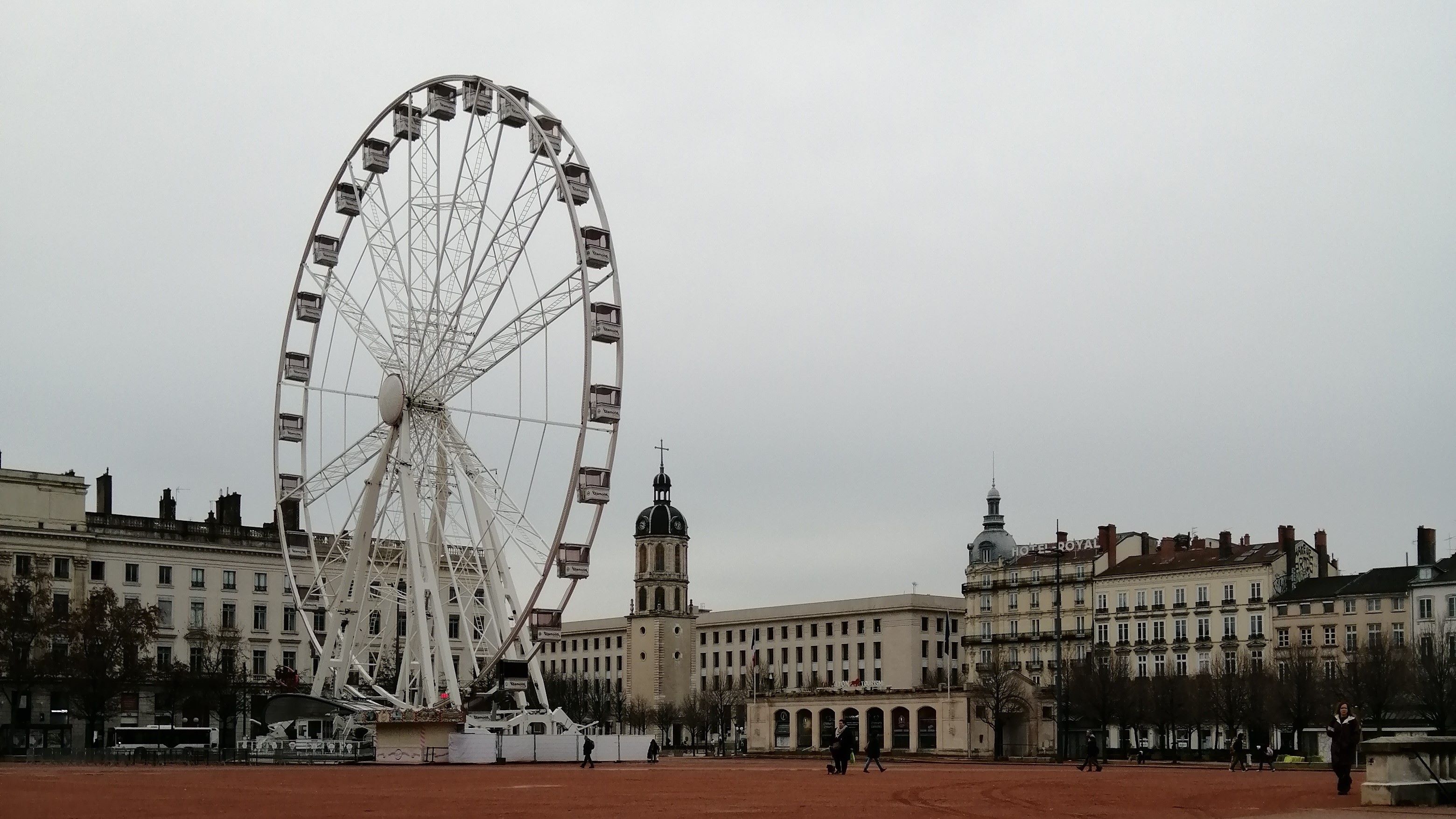 Ferris wheel at Bellecour Square