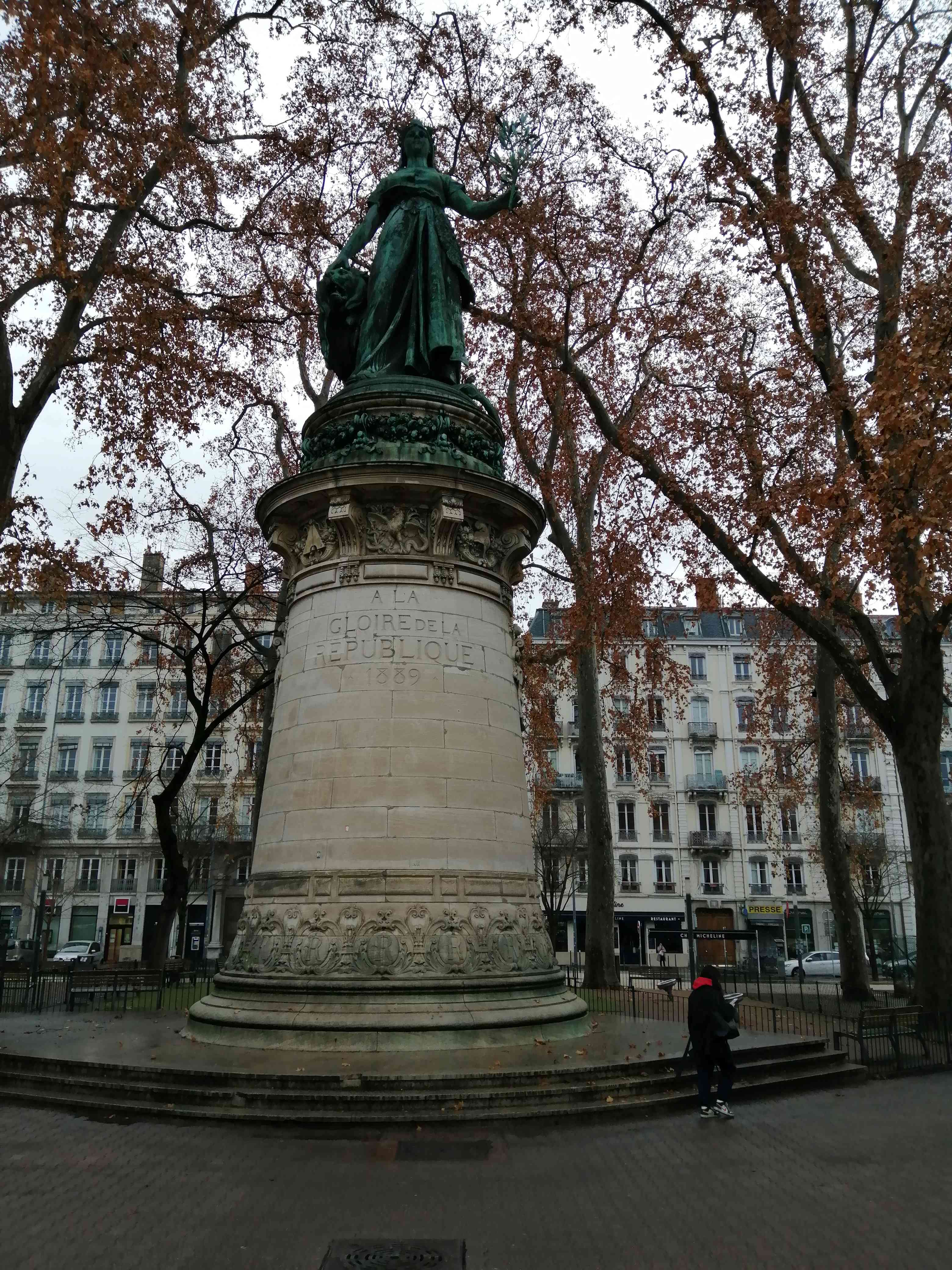 Statue at Carnot Square