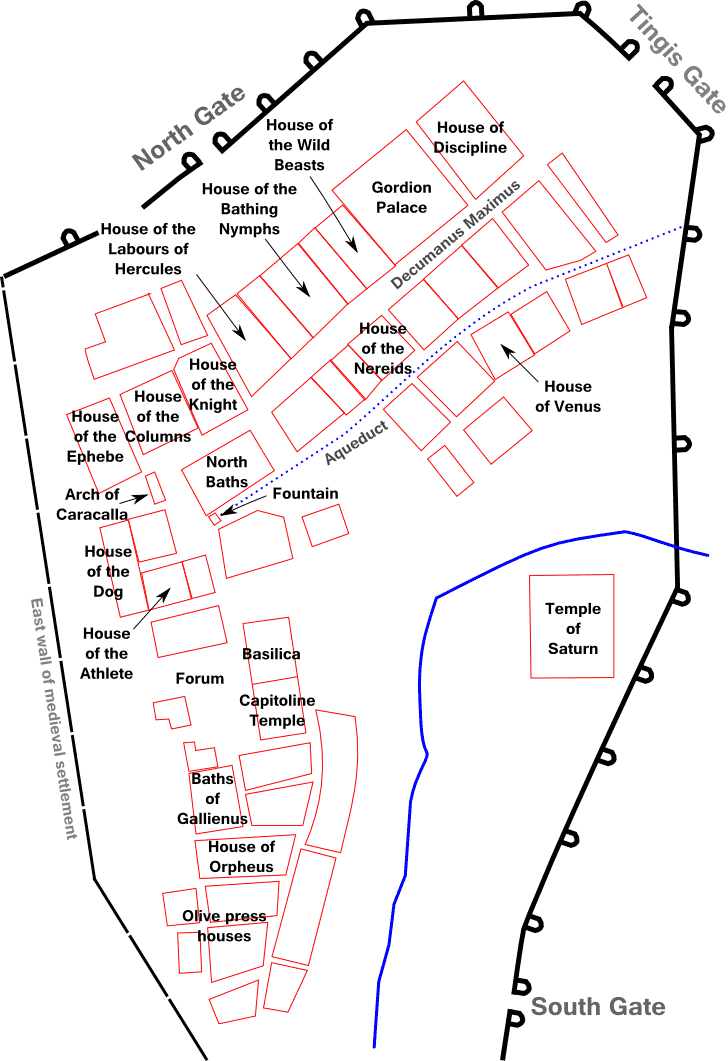 Volubilis map