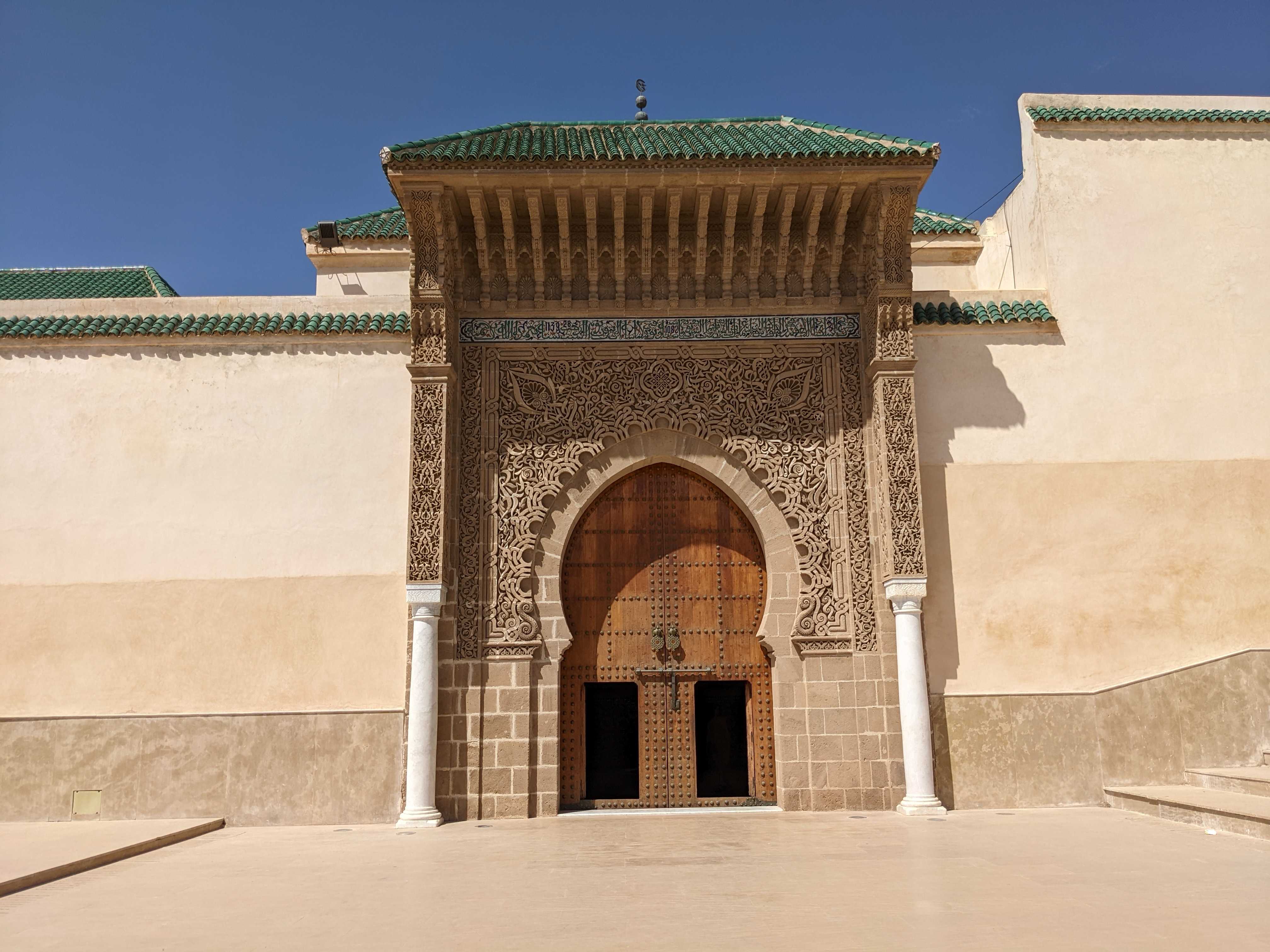 entrance of Mausoleum